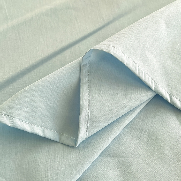 91家纺网 家纺一手货源 找家纺 润肤居 2026新款A类全棉13372单床单 晴蓝