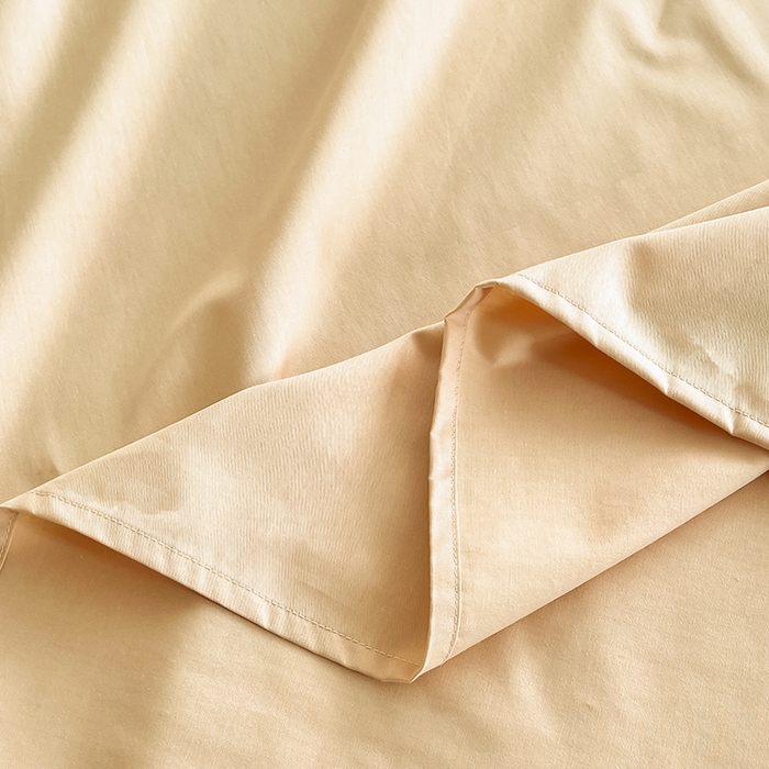 91家纺网 家纺一手货源 找家纺 润肤居 2026新款A类全棉13372单床单 杏仁