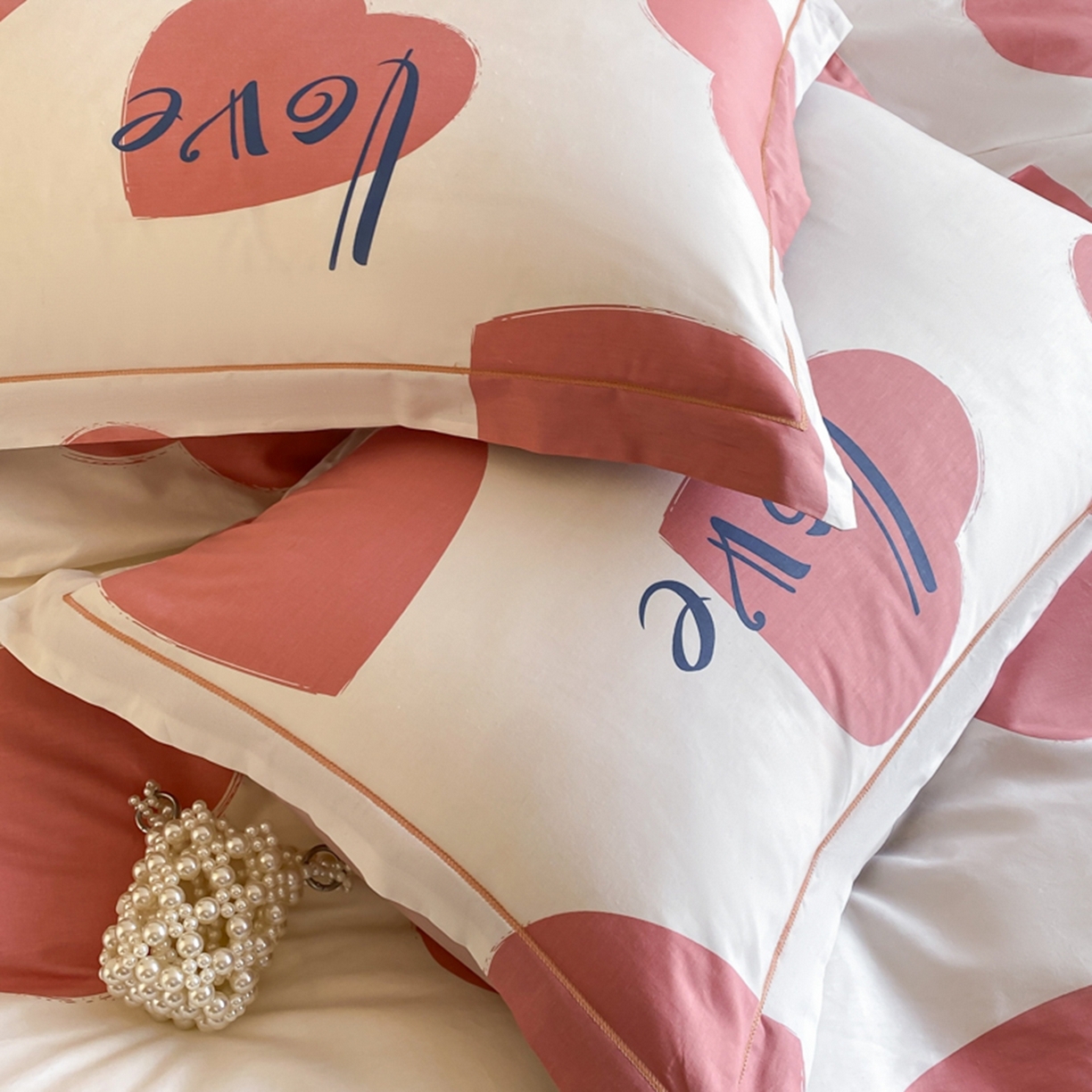 91家纺网 家纺一手货源 找家纺 格里芬家纺 2026新款全棉纯棉40S精梳棉13376印花四件套 幽香恋曲