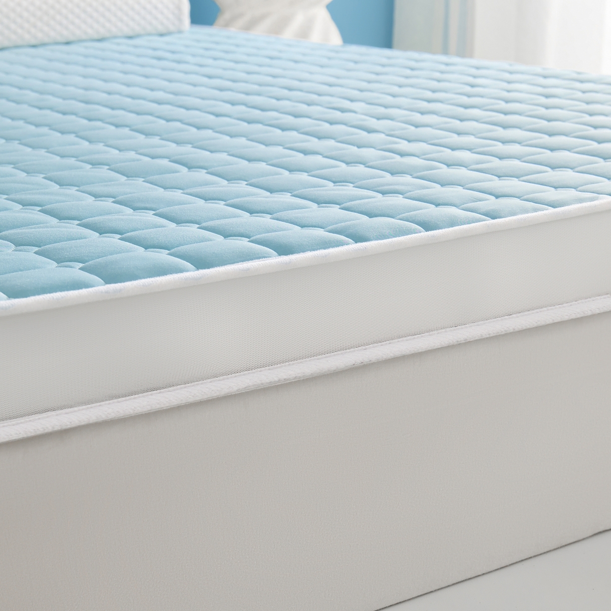 91家纺网 家纺一手货源 找家纺 （总）娇逸家居 2026新款简约记忆海绵床垫-大床图