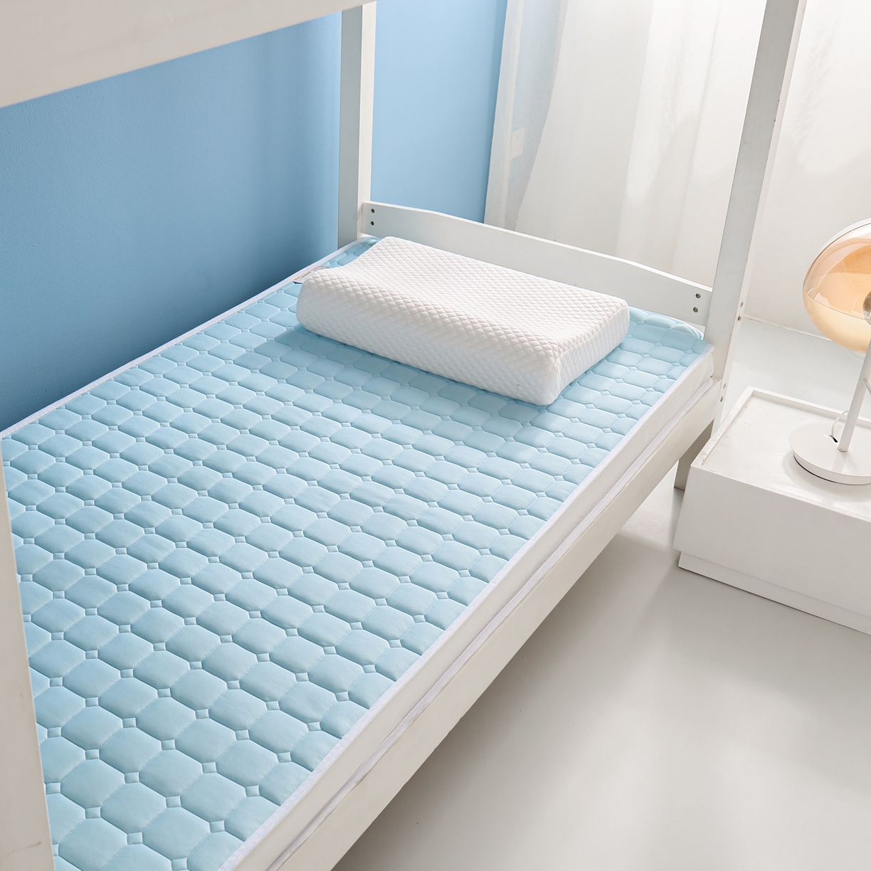 91家纺网 家纺一手货源 找家纺 （总）娇逸家居 2026新款简约记忆海绵床垫-小床图