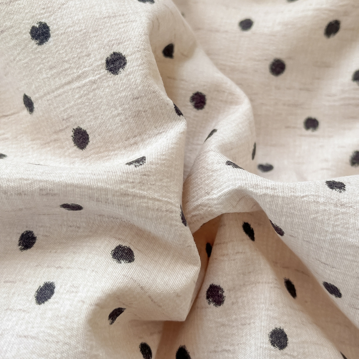 91家纺网 家纺一手货源 找家纺 金梦拉家纺 2026新款色织棉麻棉纱小露麻四件套 扶摇