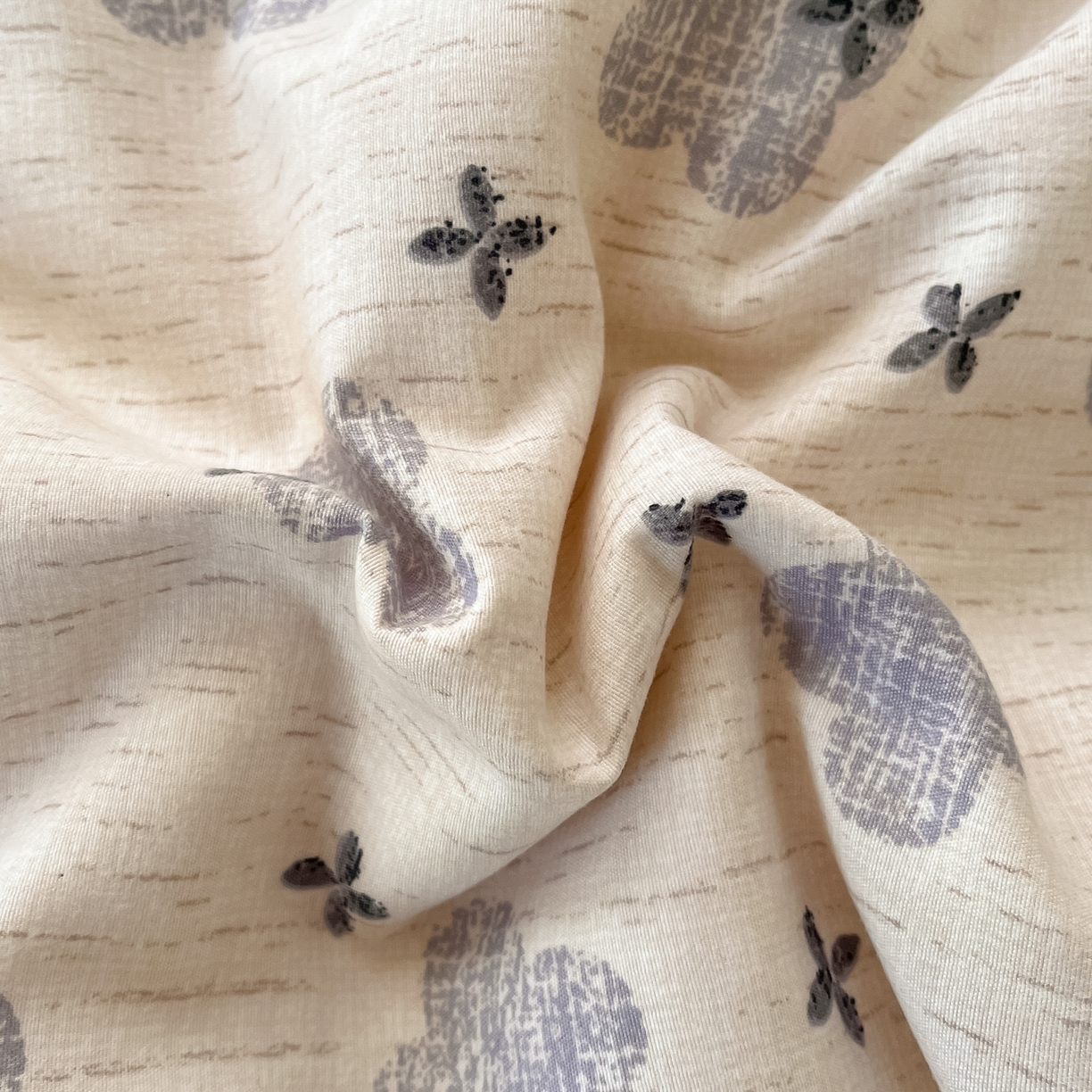 91家纺网 家纺一手货源 找家纺 金梦拉家纺 2026新款色织棉麻棉纱小露麻四件套 四叶草