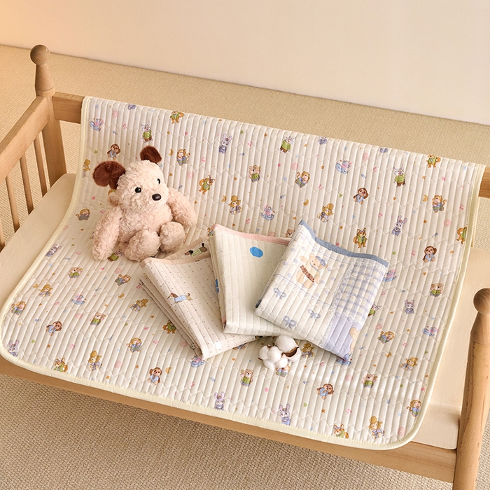 91家纺网 家纺一手货源 找家纺 （总）X猫先生 2026新款全棉防水床垫婴童隔尿垫姨隔脏垫姨妈垫护理垫