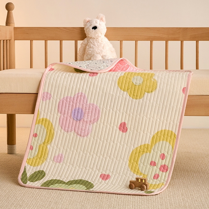 X猫先生 2026新款全棉防水床垫婴童隔尿垫姨隔脏垫姨妈垫护理垫 贝利花都（FS）