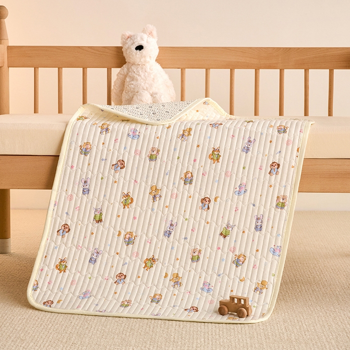X猫先生 2026新款全棉防水床垫婴童隔尿垫姨隔脏垫姨妈垫护理垫 疯狂童话城(FS)