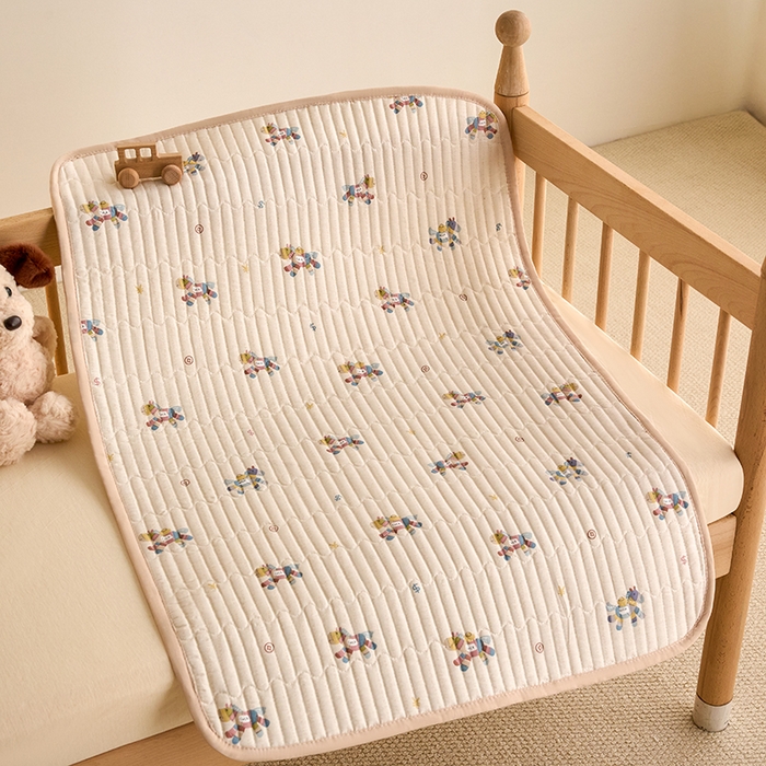 91家纺网 家纺一手货源 找家纺 X猫先生 2026新款全棉防水床垫婴童隔尿垫姨隔脏垫姨妈垫护理垫 马上有钱（FS）