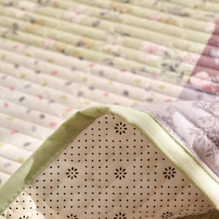 91家纺网 家纺一手货源 找家纺 X猫先生 2026新款全棉防水床垫婴童隔尿垫姨隔脏垫姨妈垫护理垫 幽兰情丝(FS)