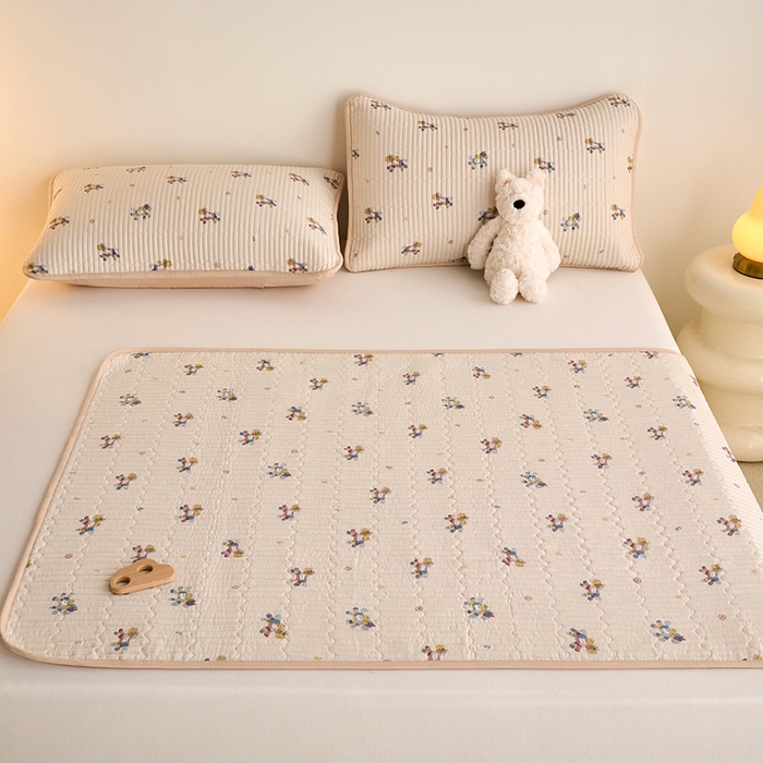 91家纺网 家纺一手货源 找家纺 X猫先生 2026新款全棉防水床垫婴童隔尿垫姨隔脏垫姨妈垫护理垫 马上有钱（FS）