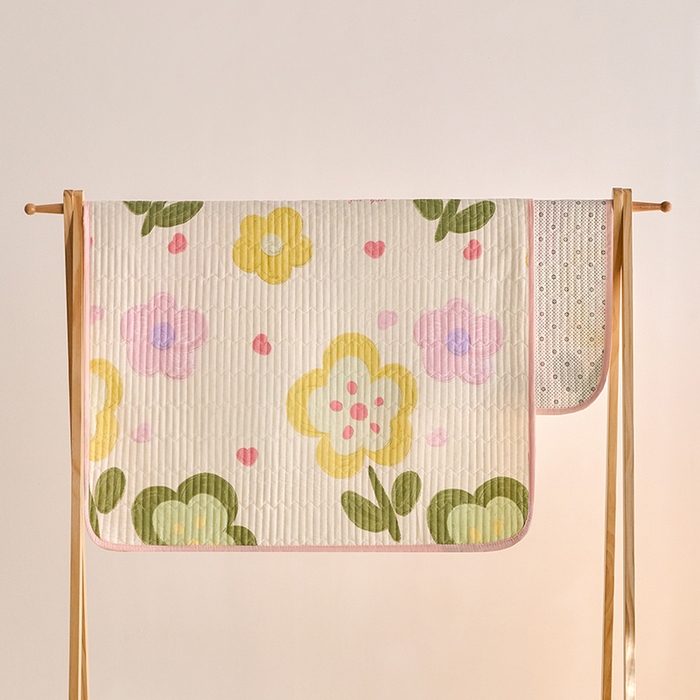 91家纺网 家纺一手货源 找家纺 X猫先生 2026新款全棉防水床垫婴童隔尿垫姨隔脏垫姨妈垫护理垫 贝利花都（FS）