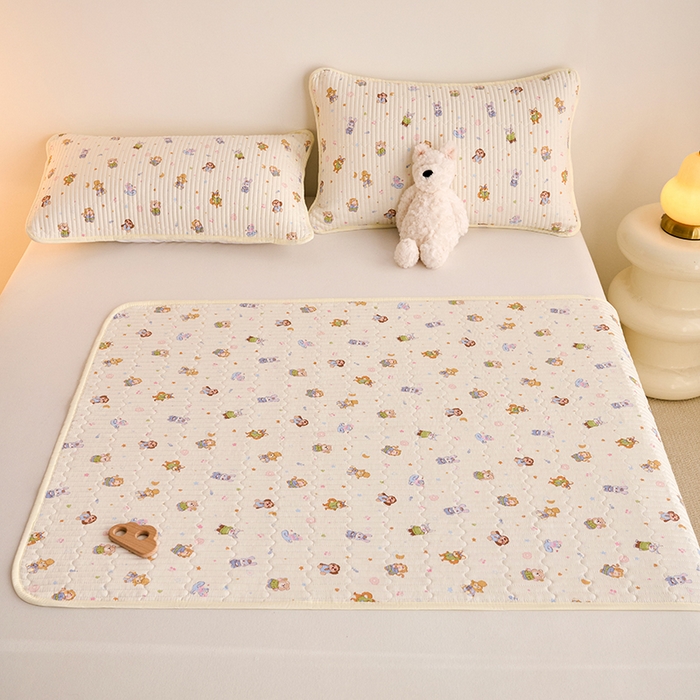 X猫先生 2026新款全棉防水床垫婴童隔尿垫姨隔脏垫姨妈垫护理垫 疯狂童话城(FS)