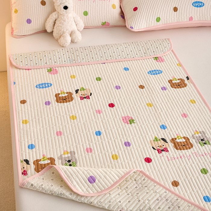 91家纺网 家纺一手货源 找家纺 X猫先生 2026新款全棉防水床垫婴童隔尿垫姨隔脏垫姨妈垫护理垫 冒险家（FS）