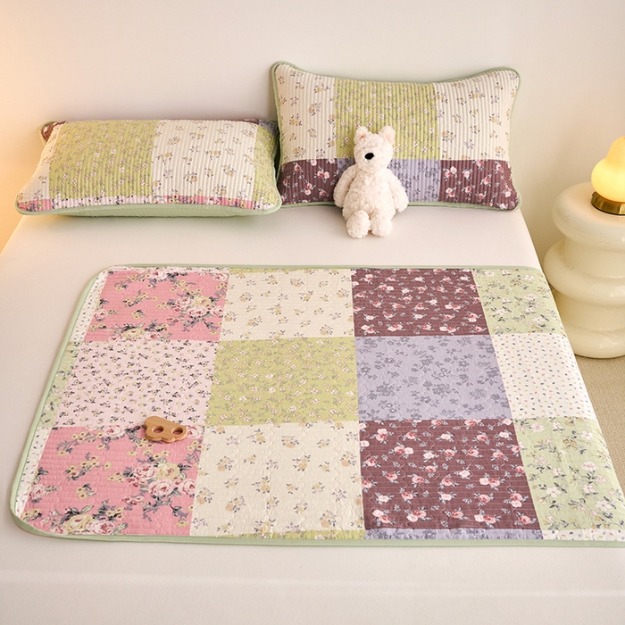 X猫先生 2026新款全棉防水床垫婴童隔尿垫姨隔脏垫姨妈垫护理垫 幽兰情丝(FS)