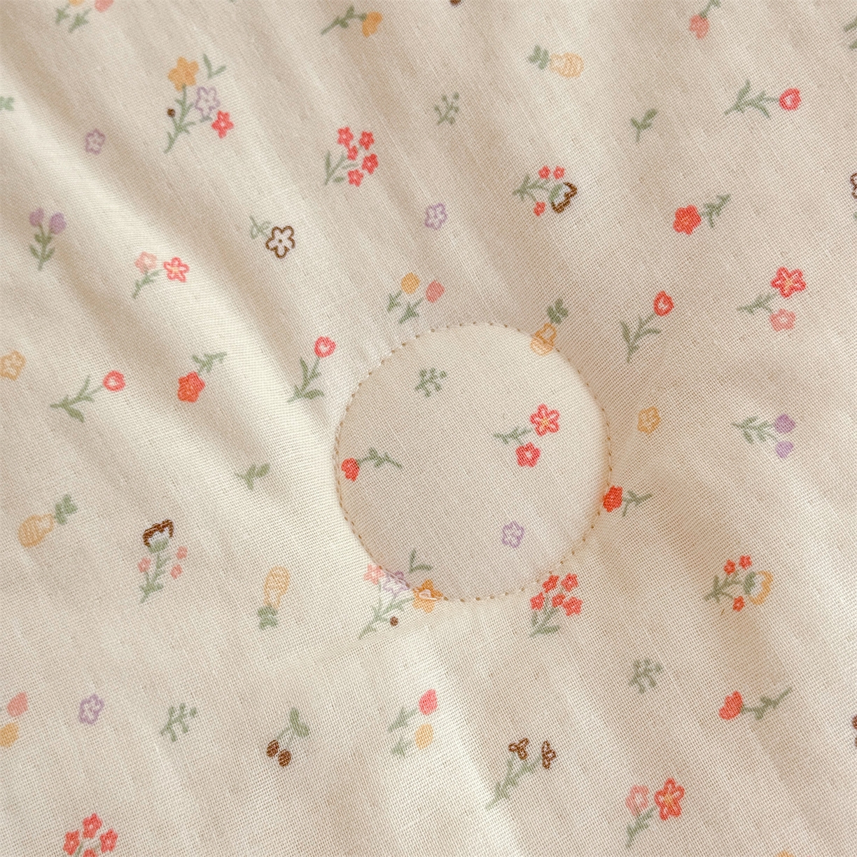 91家纺网 家纺一手货源 找家纺 被窝家纺 2026新款全棉纯棉有氧双层纱多功能夏被夏凉被空调被四件套 小野花