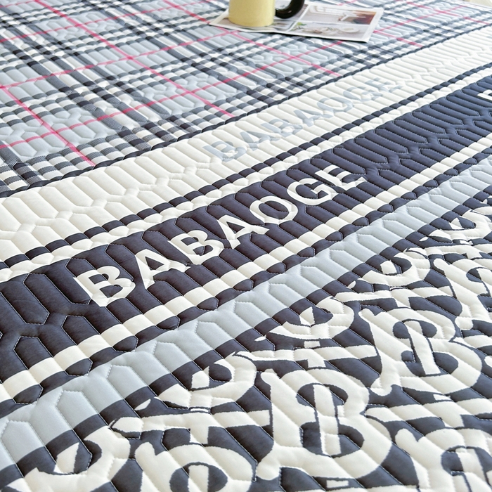 91家纺网 家纺一手货源 找家纺 能好家纺 2026春夏新款小清新乳胶床裙款凉席席子 潮牌