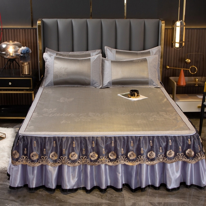 91家纺网 家纺一手货源 找家纺 （总）能好家纺 2025新款PE雪藤席凉席