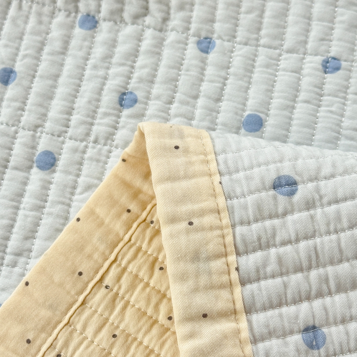 91家纺网 家纺一手货源 找家纺 乐童家纺 2026新款双面纯棉水洗两用毛巾绣床盖四件套-第一波 床盖款-米菲兔兔