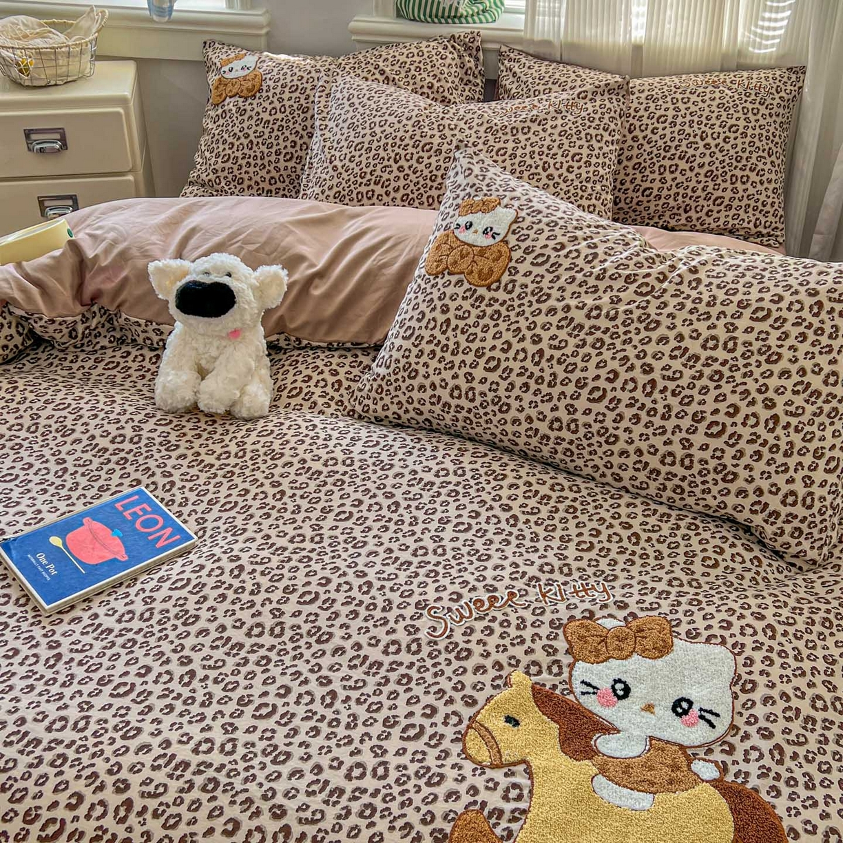 91家纺网 家纺一手货源 找家纺 （总）思诺羽床笠 2026新款仿棉毛巾绣四件套系列