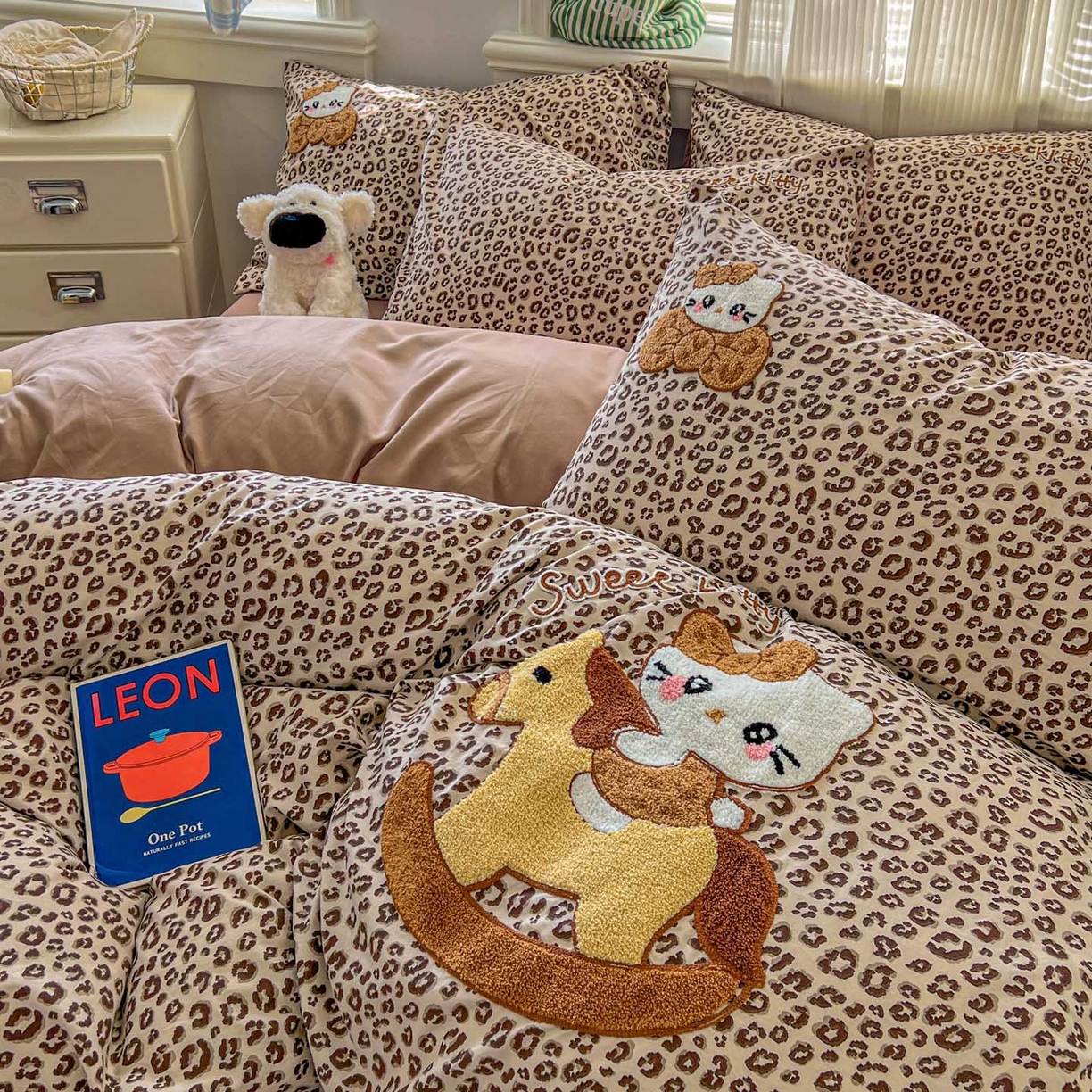 91家纺网 家纺一手货源 找家纺 （总）思诺羽床笠 2026新款仿棉毛巾绣四件套系列