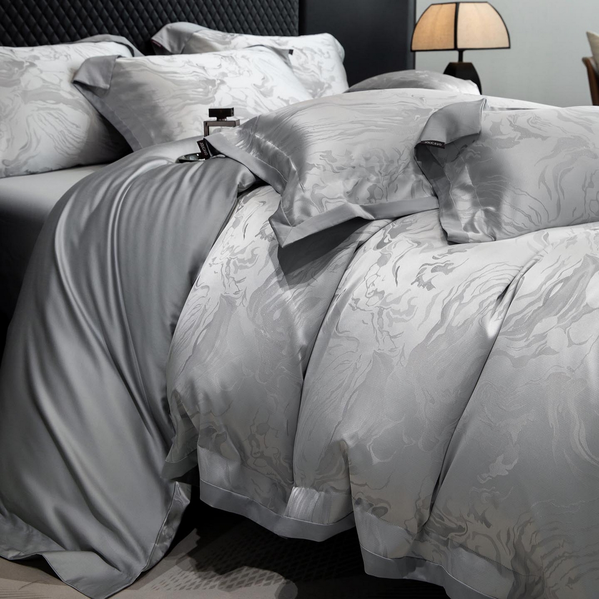 91家纺网 家纺一手货源 找家纺 （总） 2024秋冬九斤重轻奢高端加厚保暖牛奶绒四件套刺绣宝宝绒爆款床单被套床笠款床上用品-花迹