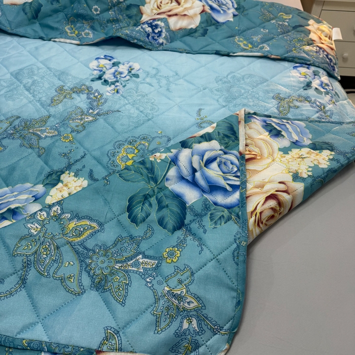 91家纺网 家纺一手货源 找家纺 被多多被业 2026新款磨毛印花夏被夏凉被空调被 爱丽丝-兰 开版