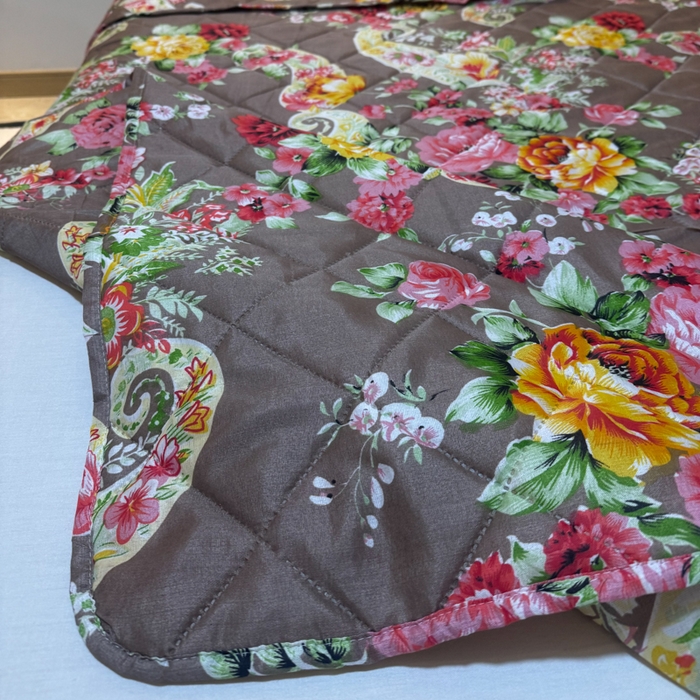 91家纺网 家纺一手货源 找家纺 被多多被业 2026新款磨毛印花夏被夏凉被空调被 繁华语梦