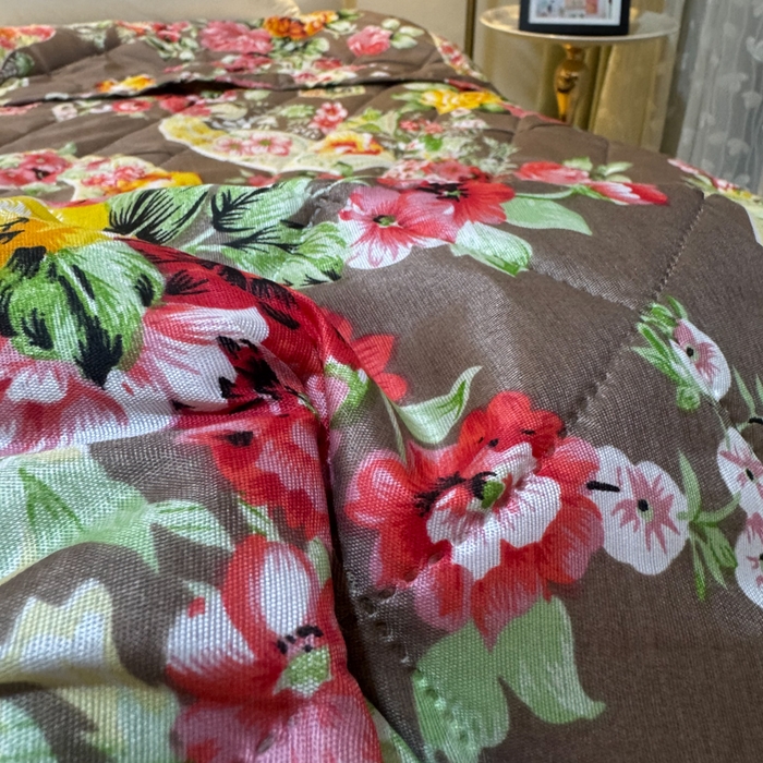 91家纺网 家纺一手货源 找家纺 被多多被业 2026新款磨毛印花夏被夏凉被空调被 繁华语梦