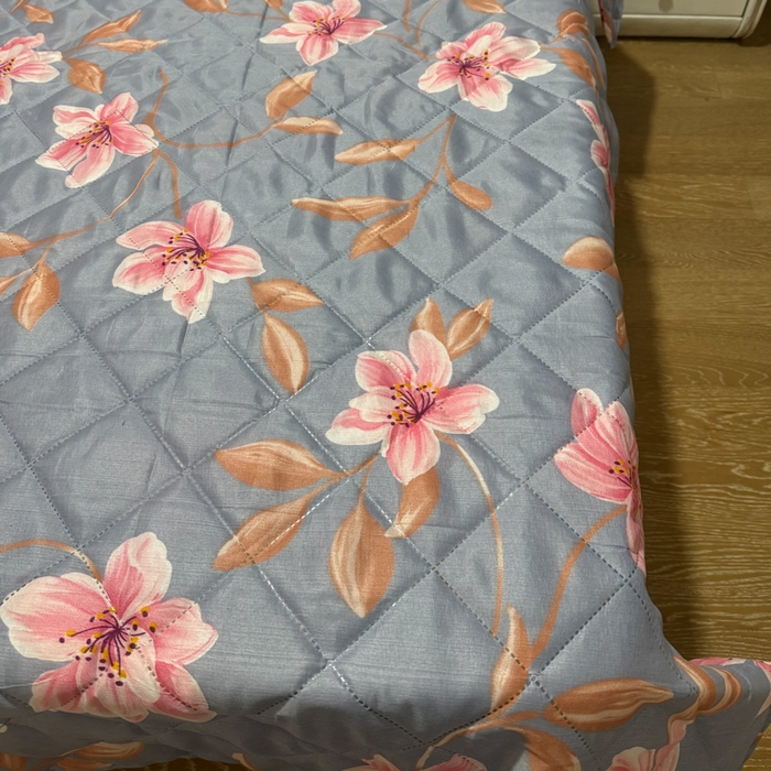 91家纺网 家纺一手货源 找家纺 被多多被业 2026新款磨毛印花夏被夏凉被空调被 粉雾兰