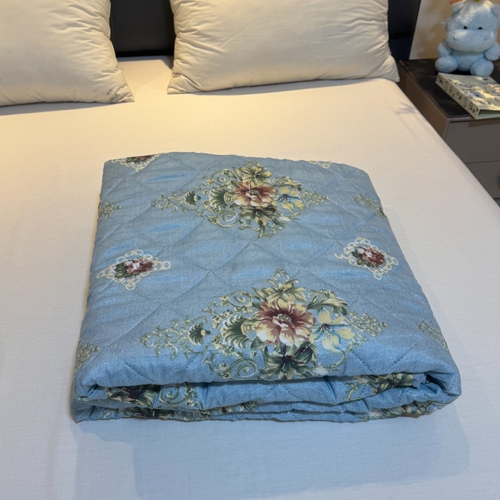 被多多被业 2026新款磨毛印花夏被夏凉被空调被 花序