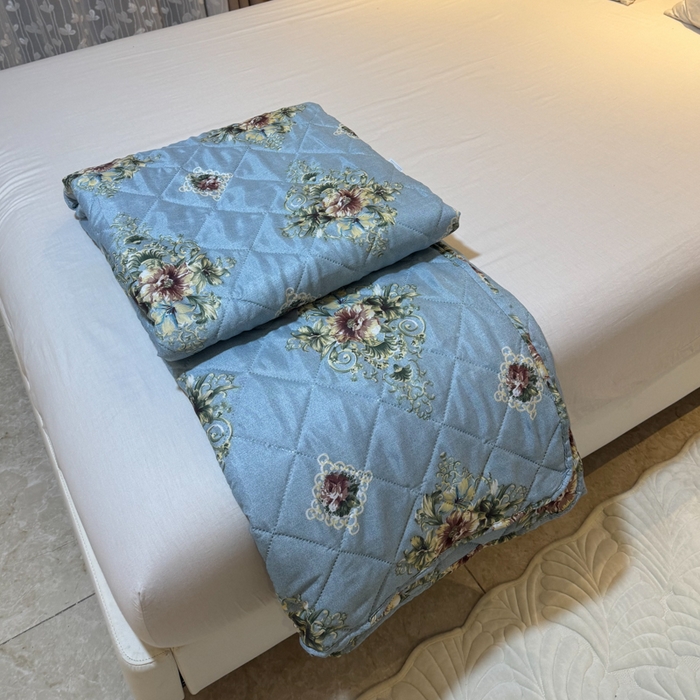 91家纺网 家纺一手货源 找家纺 被多多被业 2026新款磨毛印花夏被夏凉被空调被 花序