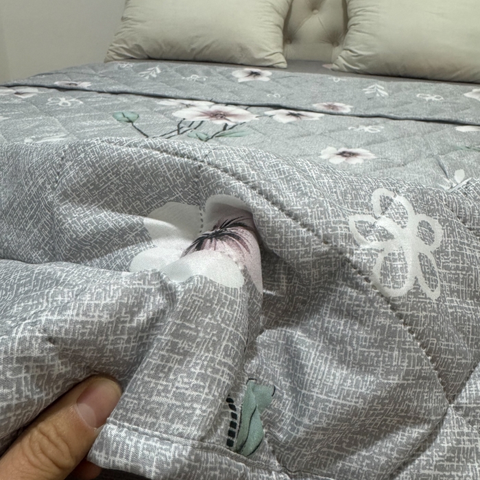 91家纺网 家纺一手货源 找家纺 被多多被业 2026新款磨毛印花夏被夏凉被空调被 晚棠