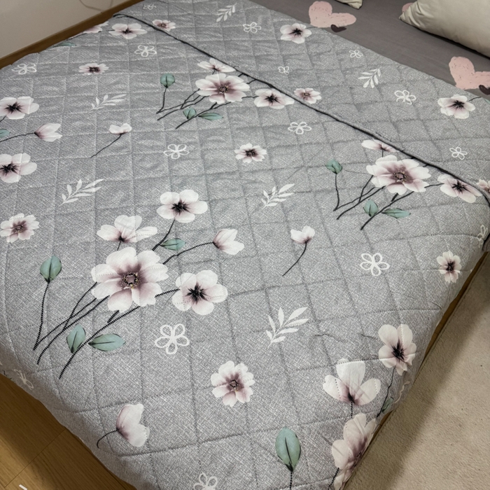 91家纺网 家纺一手货源 找家纺 被多多被业 2026新款磨毛印花夏被夏凉被空调被 晚棠