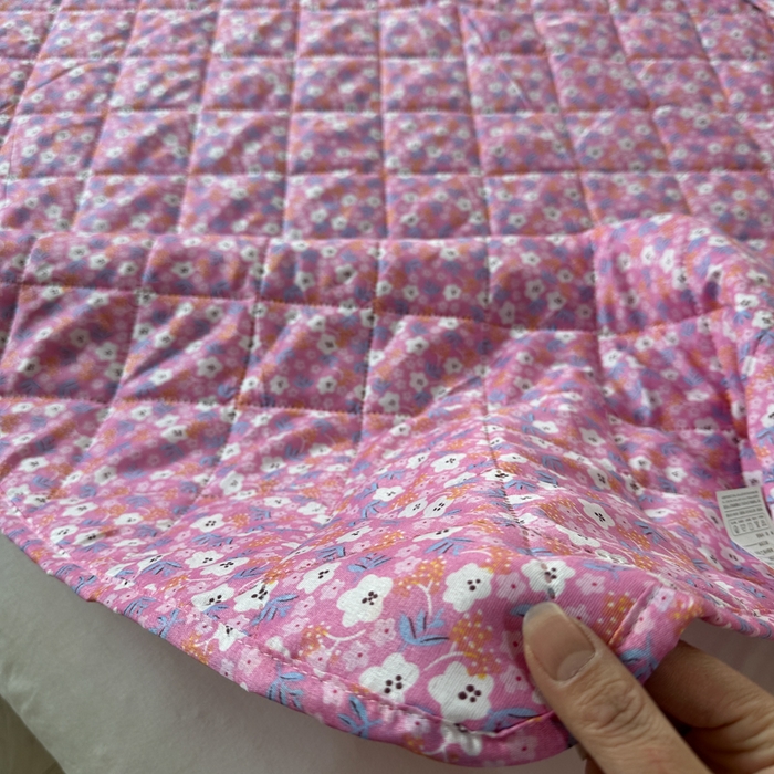 91家纺网 家纺一手货源 找家纺 被多多被业 2026新款磨毛印花夏被夏凉被空调被 小碎花-砖红