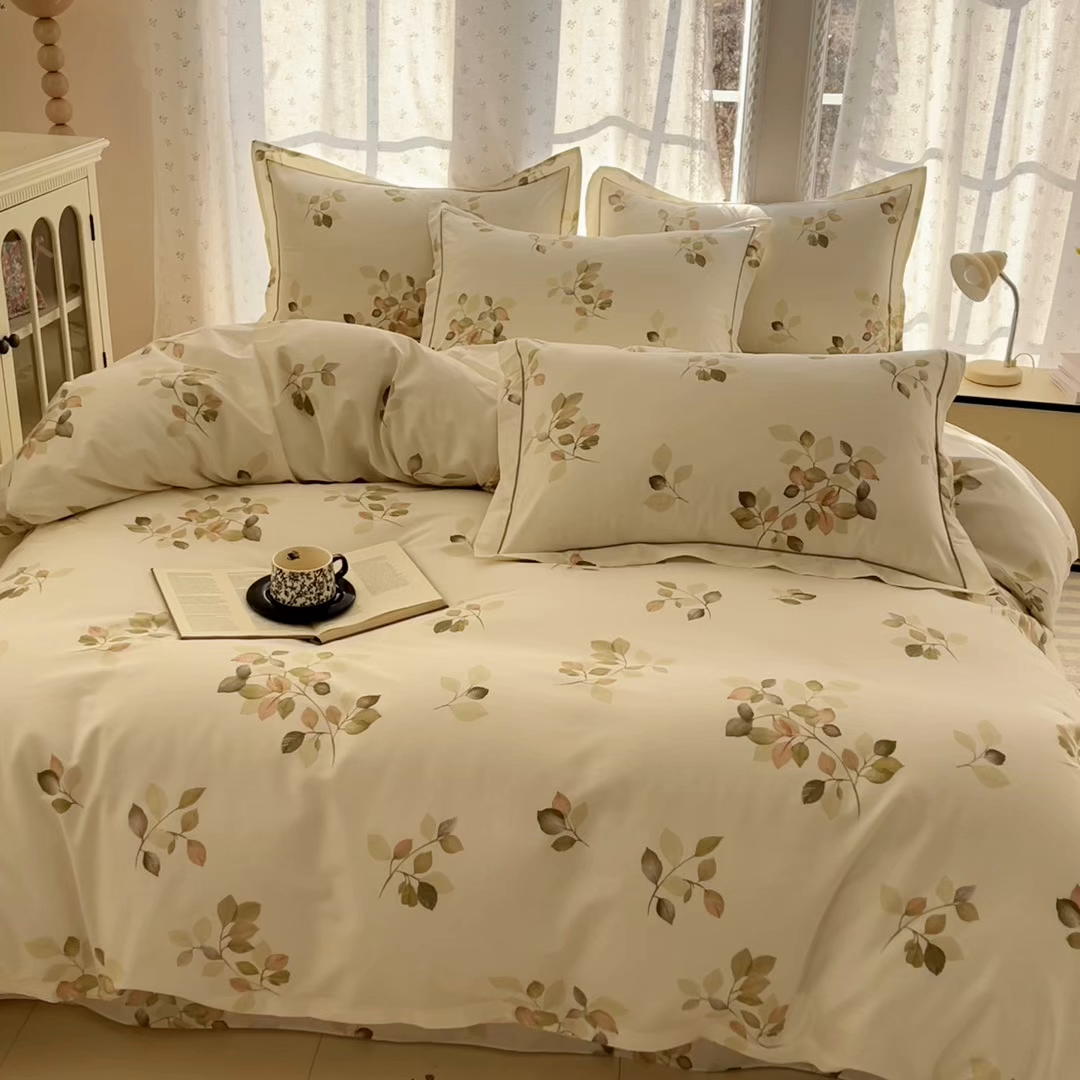 91家纺网 家纺一手货源 找家纺 （总）帛美家纺 2026新款AA版全棉纯棉印花四件套