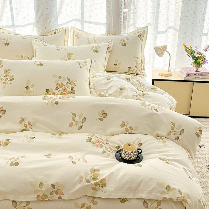 91家纺网 家纺一手货源 找家纺 （总）帛美家纺 2026新款AA版全棉纯棉印花四件套