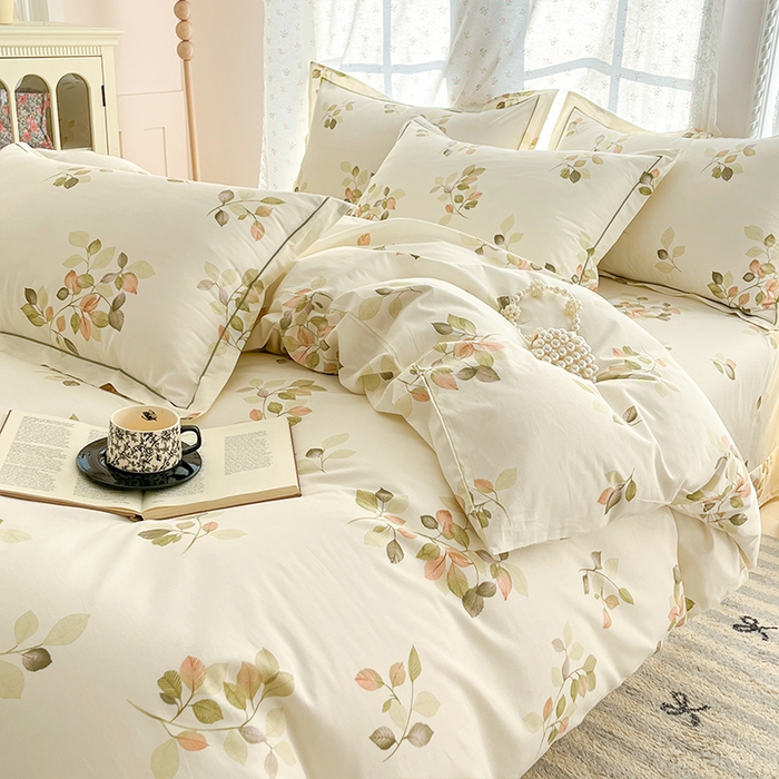 91家纺网 家纺一手货源 找家纺 （总）帛美家纺 2026新款AA版全棉纯棉印花四件套