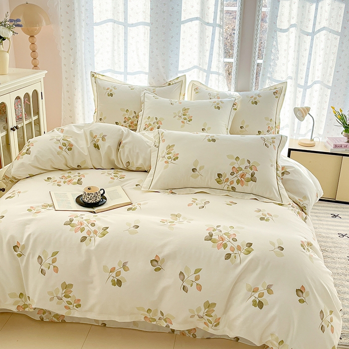 91家纺网 家纺一手货源 找家纺 （总）帛美家纺 2026新款AA版全棉纯棉印花四件套