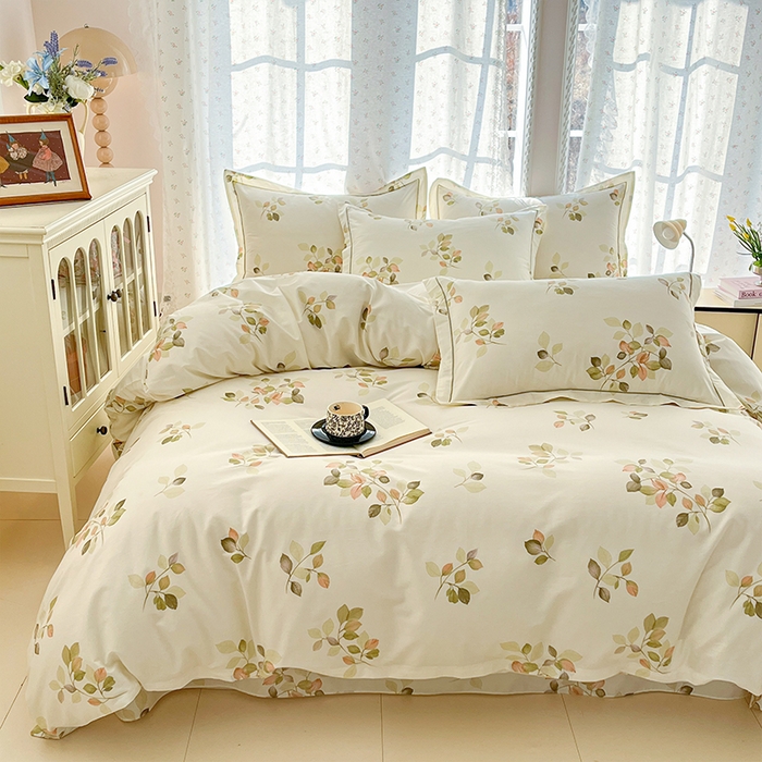 91家纺网 家纺一手货源 找家纺 （总）帛美家纺 2026新款AA版全棉纯棉印花四件套