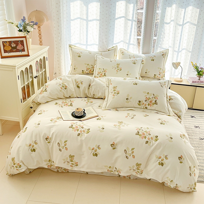 91家纺网 家纺一手货源 找家纺 （总）帛美家纺 2026新款AA版全棉纯棉印花四件套