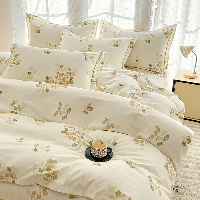 91家纺网 家纺一手货源 找家纺 （总）帛美家纺 2026新款AA版全棉纯棉印花四件套