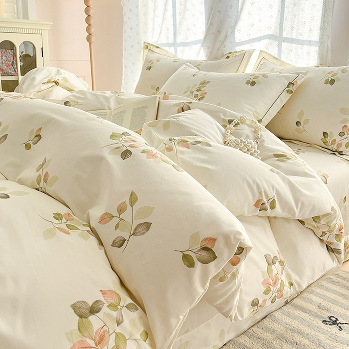 帛美家纺 2026新款AA版全棉纯棉印花四件套 安夏