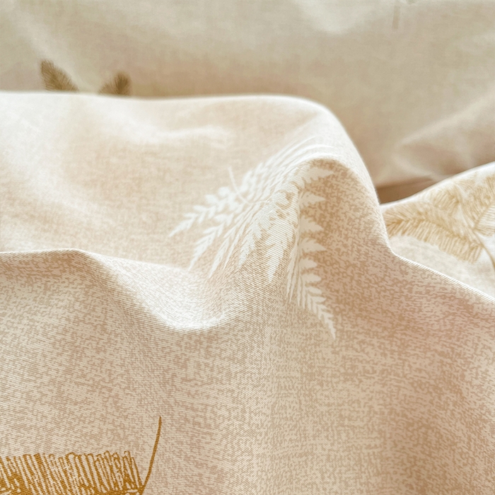 91家纺网 家纺一手货源 找家纺 帛美家纺 2026新款AA版全棉纯棉印花四件套 东方树叶