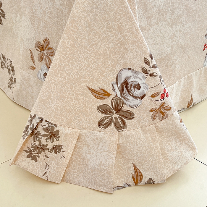 91家纺网 家纺一手货源 找家纺 帛美家纺 2026新款AA版全棉纯棉印花四件套 槿栖