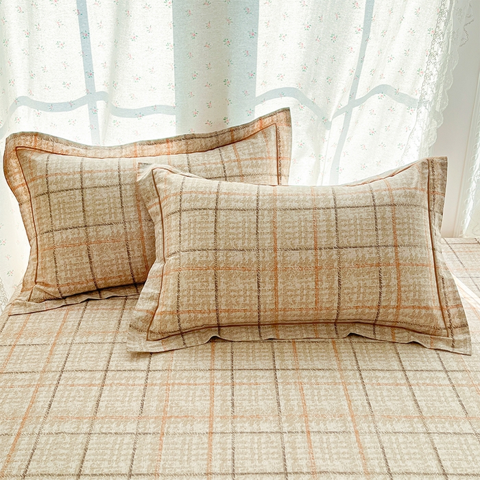 91家纺网 家纺一手货源 找家纺 帛美家纺 2026新款AA版全棉纯棉印花四件套 莫拉