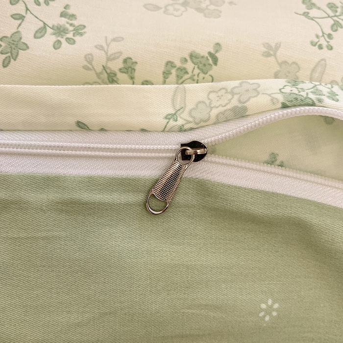 91家纺网 家纺一手货源 找家纺 瑞莱 2026新款全棉印花13070花卉系列四件套 春风里