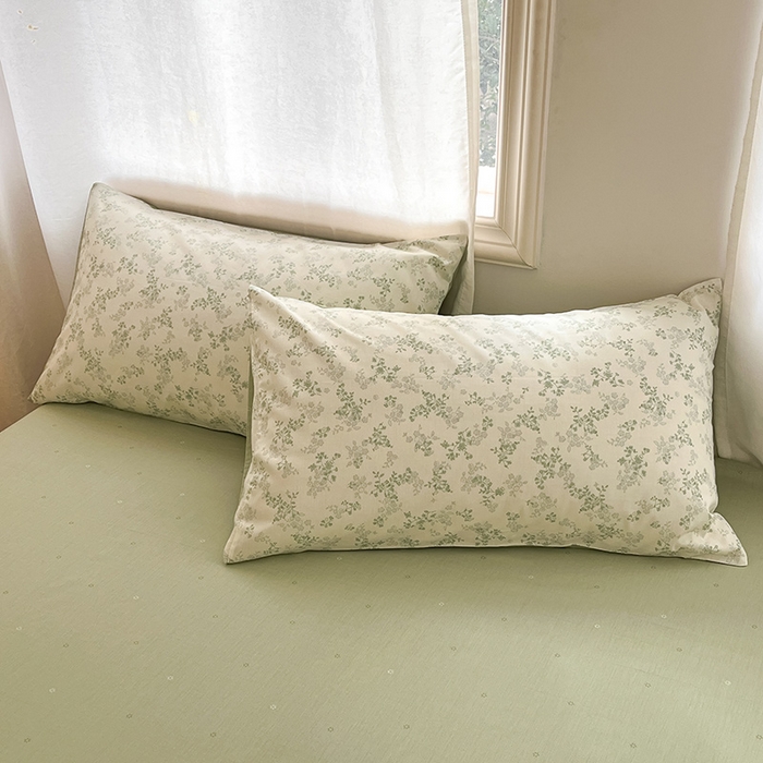 91家纺网 家纺一手货源 找家纺 瑞莱 2026新款全棉印花13070花卉系列四件套 春风里