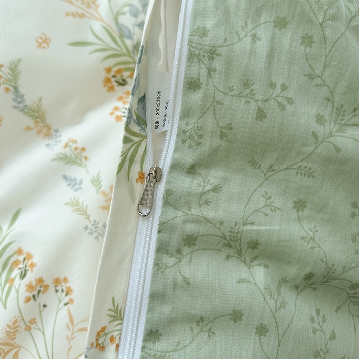 91家纺网 家纺一手货源 找家纺 瑞莱 2026新款全棉印花13070花卉系列四件套 百草集 