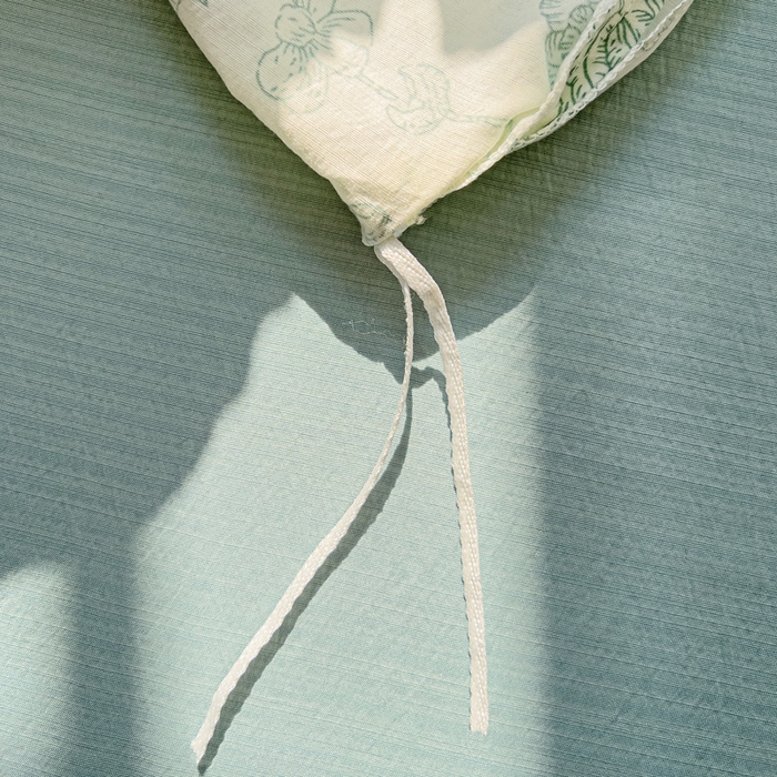 91家纺网 家纺一手货源 找家纺 优选 2026新款加厚云感棉双层纱四件套小碎花被套床单床笠款学生三件套新款直播爆款 海像森林