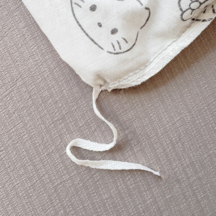 91家纺网 家纺一手货源 找家纺 优选 2026新款加厚云感棉双层纱四件套小碎花被套床单床笠款学生三件套新款直播爆款 猫咪恋人