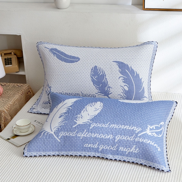 91家纺网 家纺一手货源 找家纺 （总）朴尔家纺-毛巾被 2026新款AB版蜂窝提花锁边立体枕巾